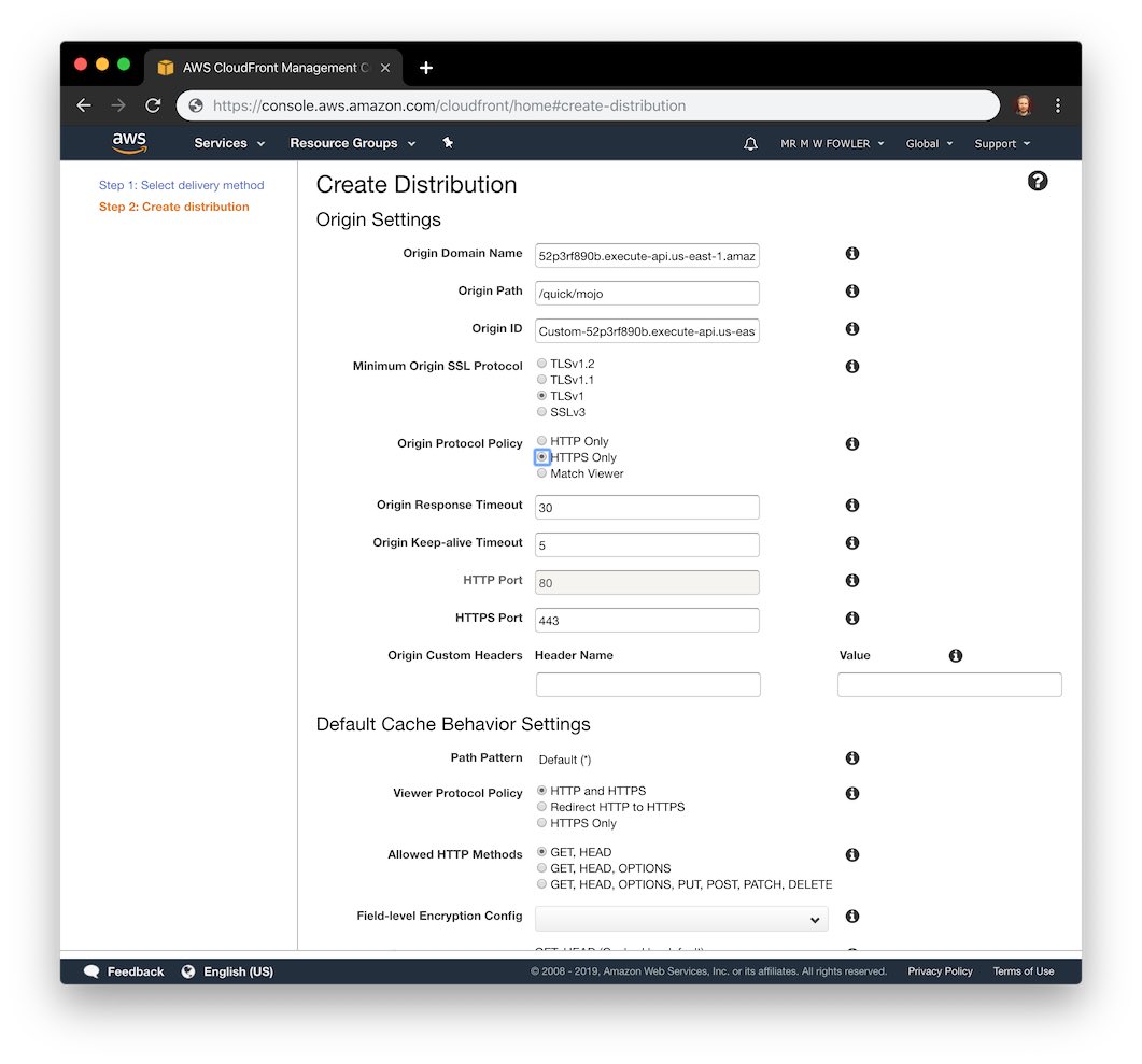 cloudfront web ui